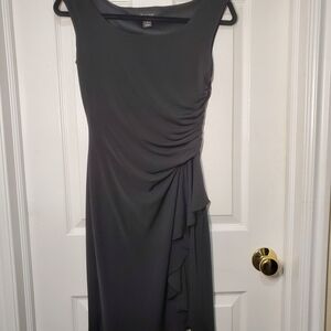 White House Black Market Elegant Black Sleeveless Dress Used Excellent Condition